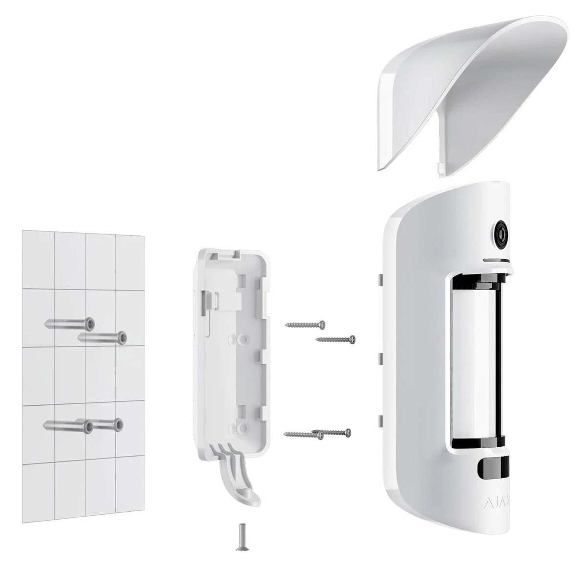 Ajax Detector PIR com câmara sem fios com petição de imagem para alarme Branco para Exterior - Ajax MotionCam Outdoor (PhOD) Jeweller - Image 3
