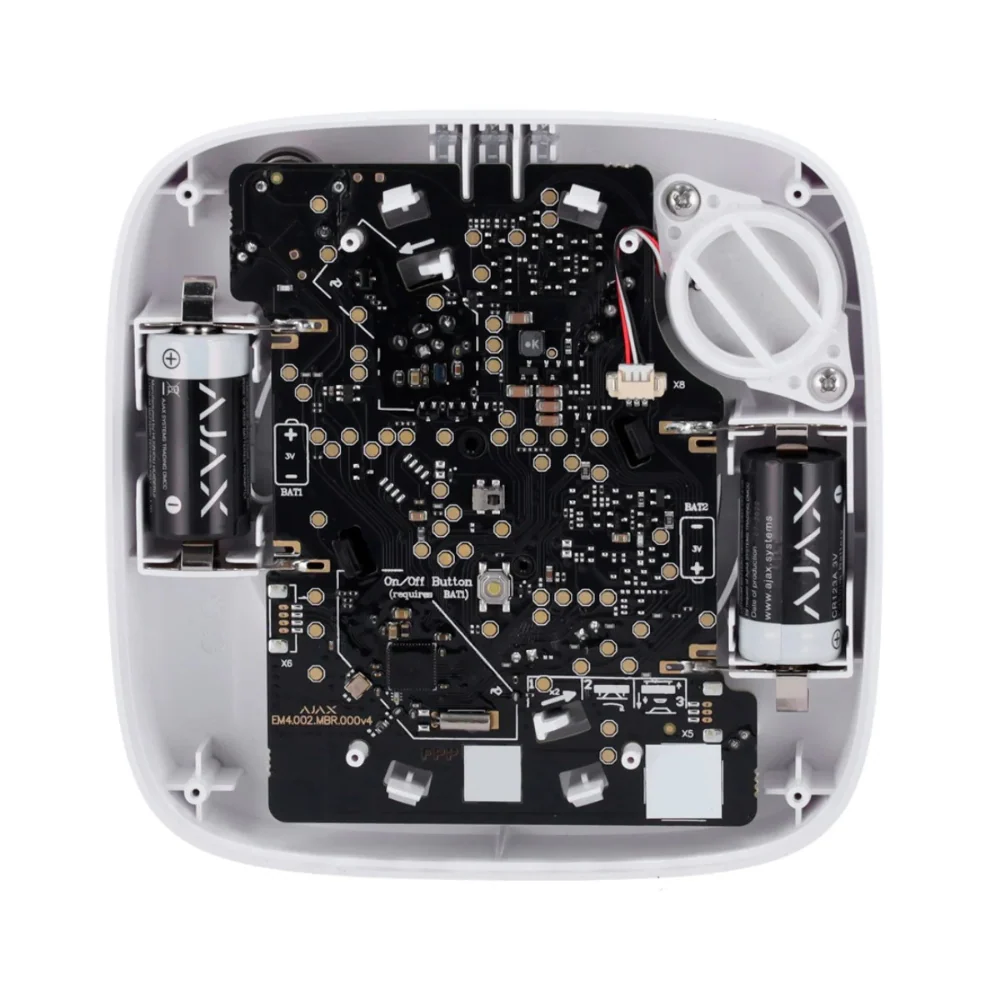 Ajax Detetor de Incêndio, fumo e CO Sensor de temperatura Branco - Ajax FireProtect 2 - Image 6