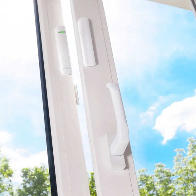 Ajax Sensor de Abertura/Fecho - Detector Magnético e de Vibração Jeweller Branco - DoorProtect Plus - Image 3