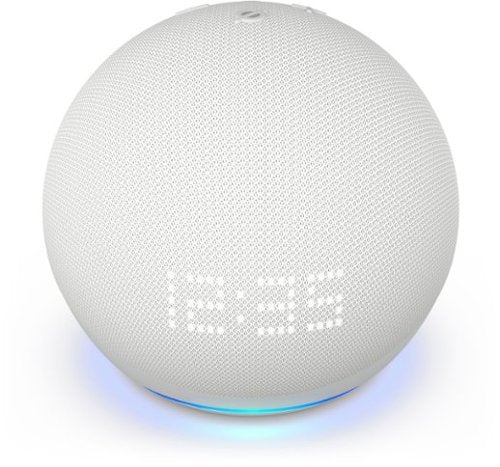 Amazon Alexa Echo Dot (Geração 5) c/ relógio - Branco - Image 2