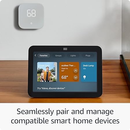Amazon Alexa Echo Show 8 Preto Antracite (Geração 3) - Image 3