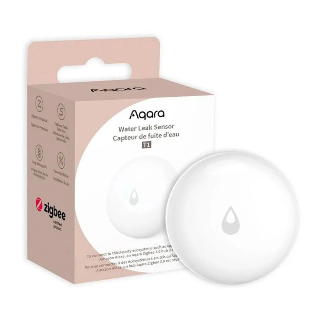 Aqara Sensor de água/inundação sem fios Zigbee [T1] - Aqara WL-S02D - Image 2