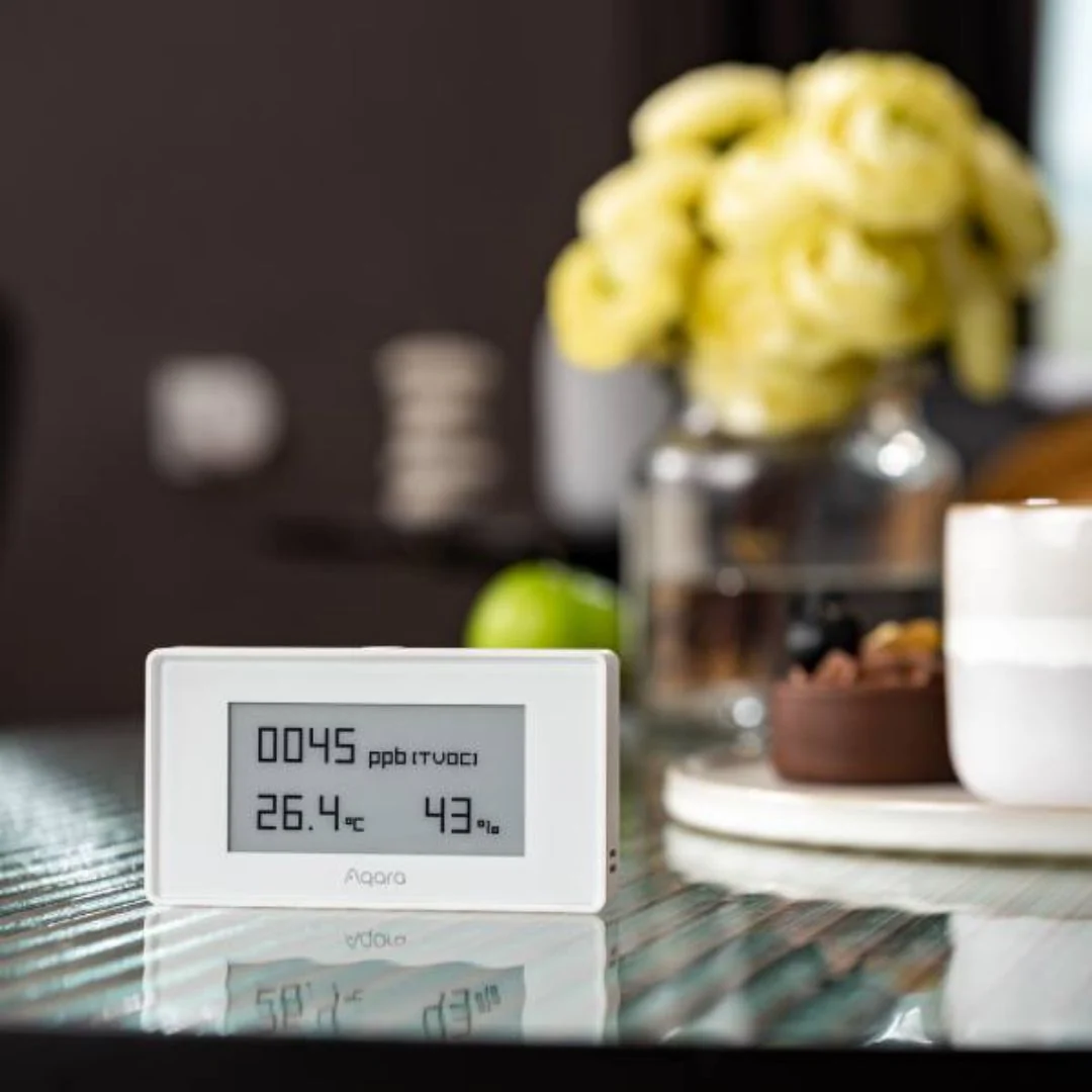 Aqara Sensor de qualidade do ar TVOC com termómetro e higrómetro - Smart Zigbee 3.0 - Image 4