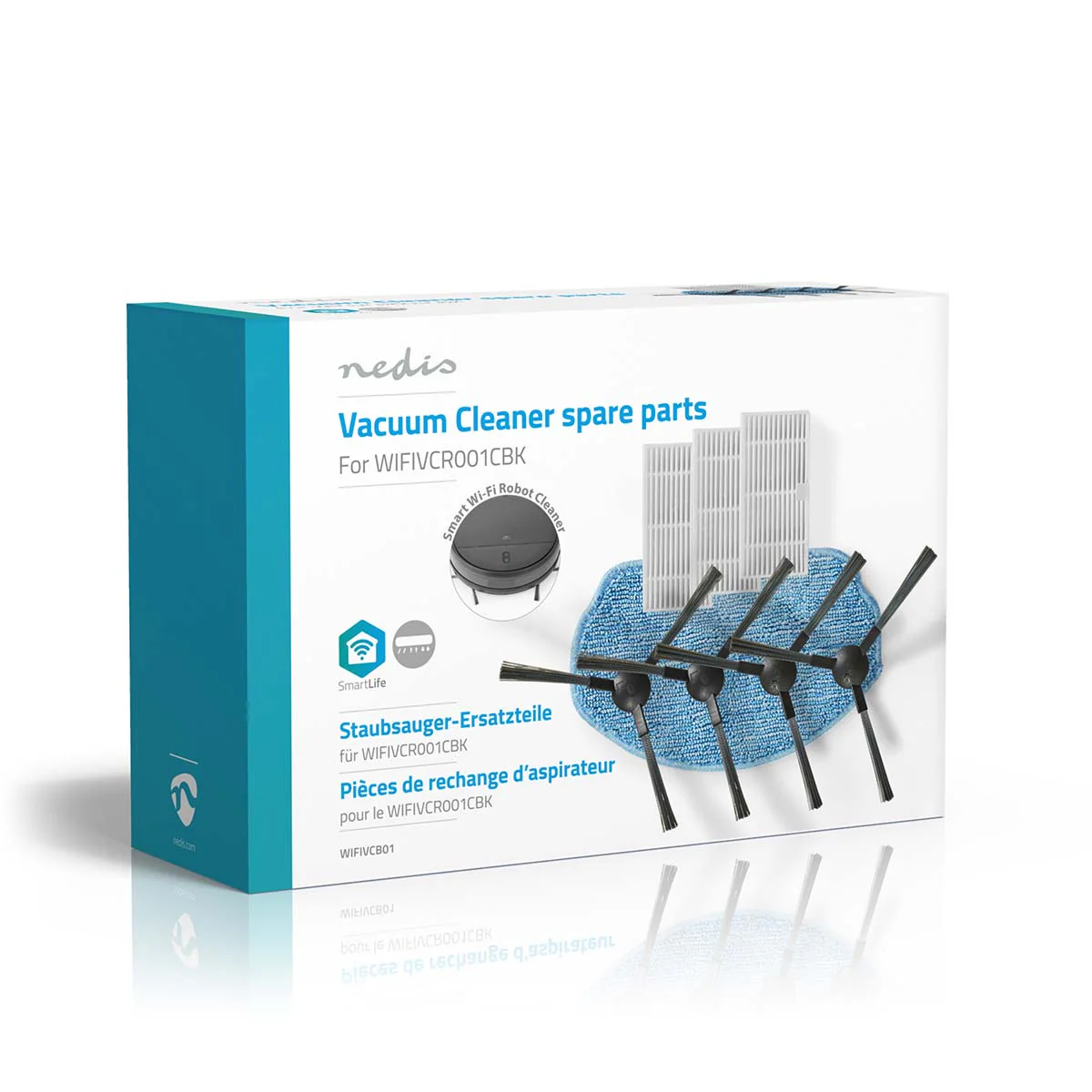 Nedis Kit Peças para Nedis Robô Aspirador Smart Wifi - Image 4
