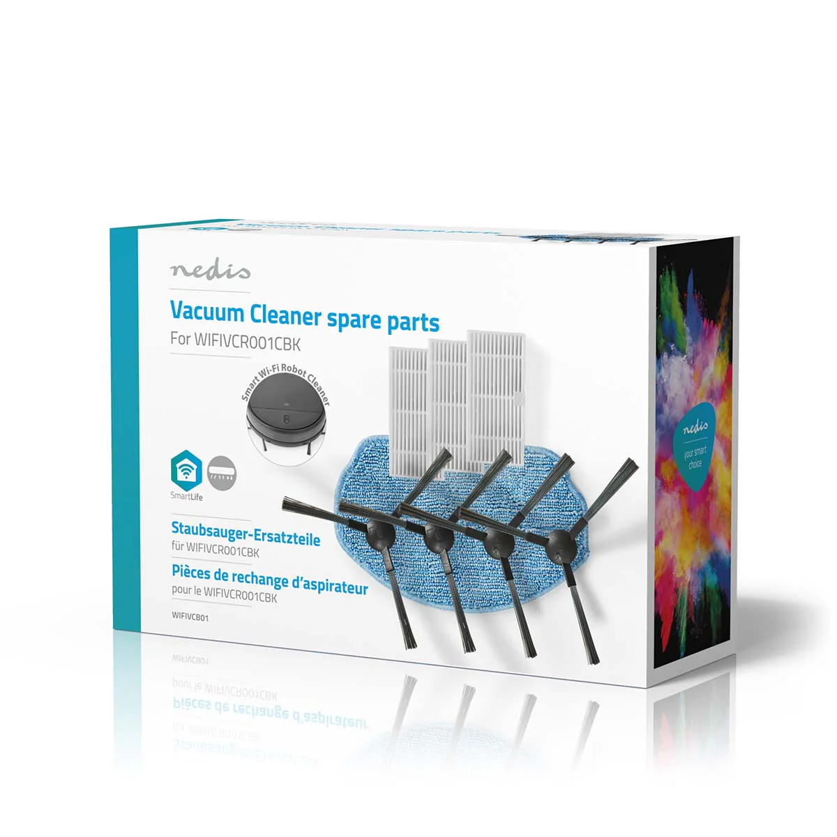 Nedis Kit Peças para Nedis Robô Aspirador Smart Wifi - Image 5