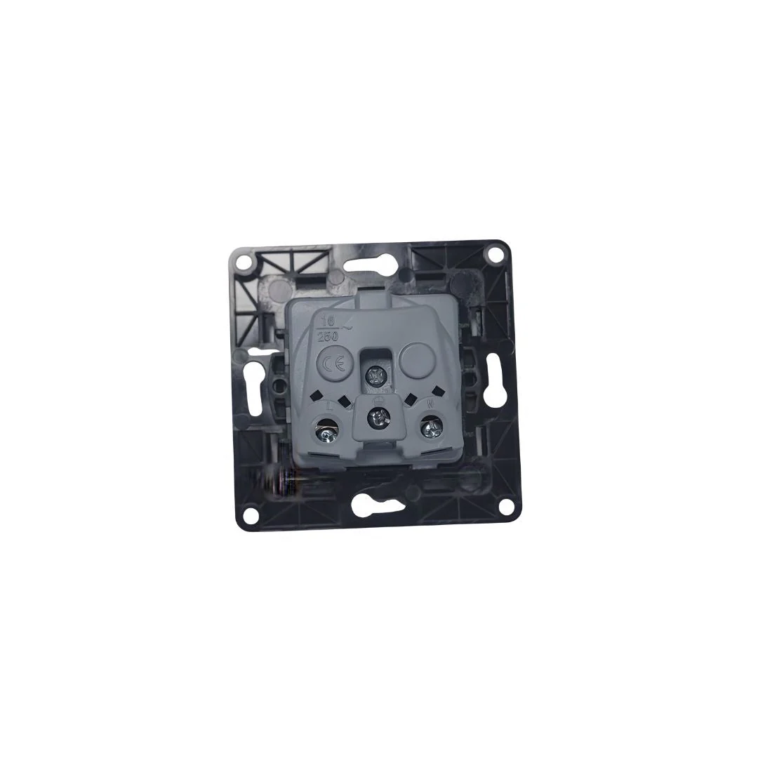 Tomada Schuko Shelly Wall Socket EU Preto 16A - Image 3