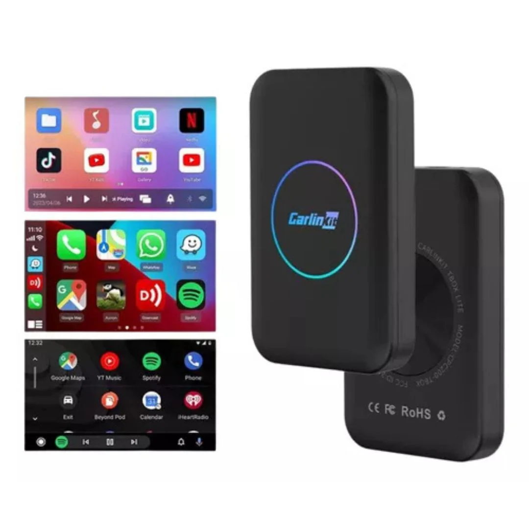 CarlinKit Adaptador Universal TBox Lite 5.0 Wireless com Android 10.0 para CarPlay e Android Auto - Image 3