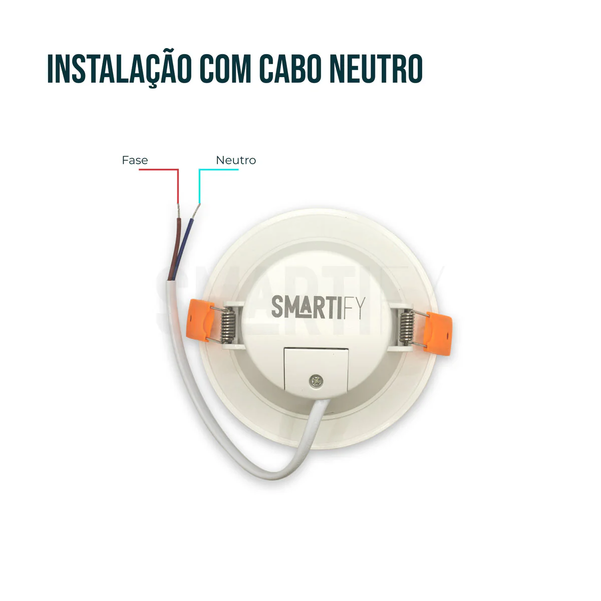 Downlight / Placa / Foco LED Ø115 mm Smart Zigbee (Cores + Branco) Smartify - Image 5