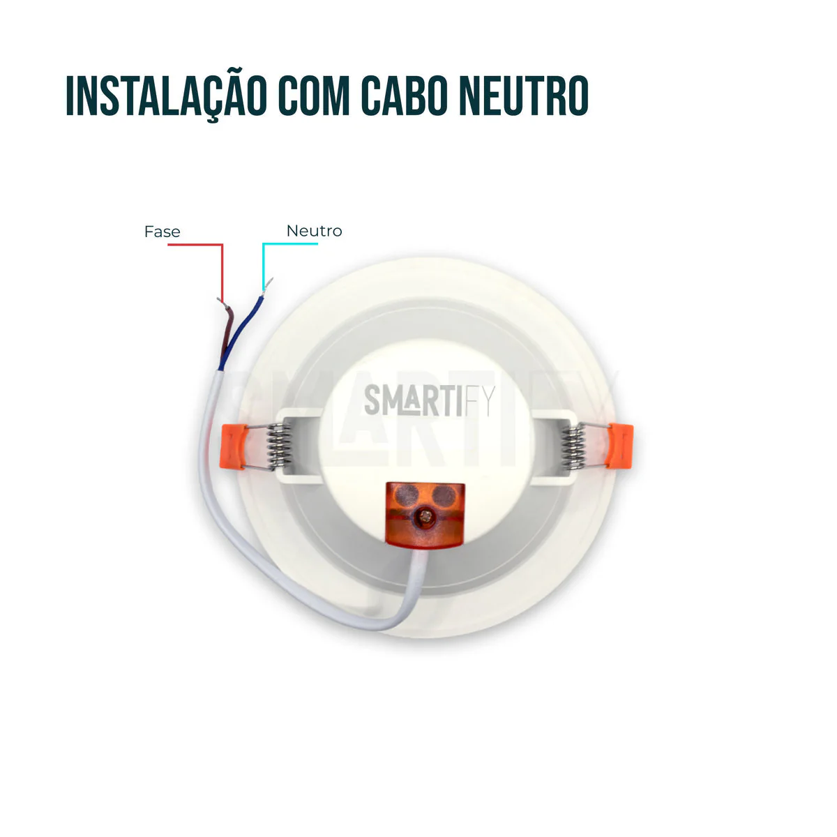 Downlight / Placa / Foco LED Ø145 mm Smart Zigbee (Cores + Branco) Smartify - Image 5