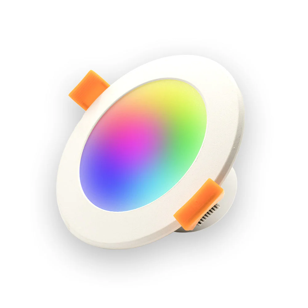 Downlight / Placa / Foco LED Ø96 mm Smart Zigbee (Cores + Branco) Smartify