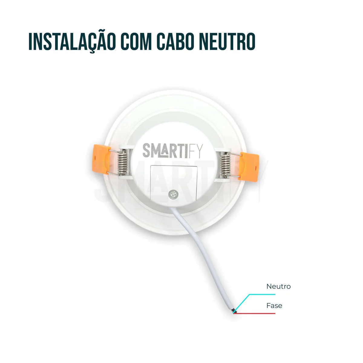 Downlight / Placa / Foco LED Ø96 mm Smart Zigbee (Cores + Branco) Smartify - Image 5