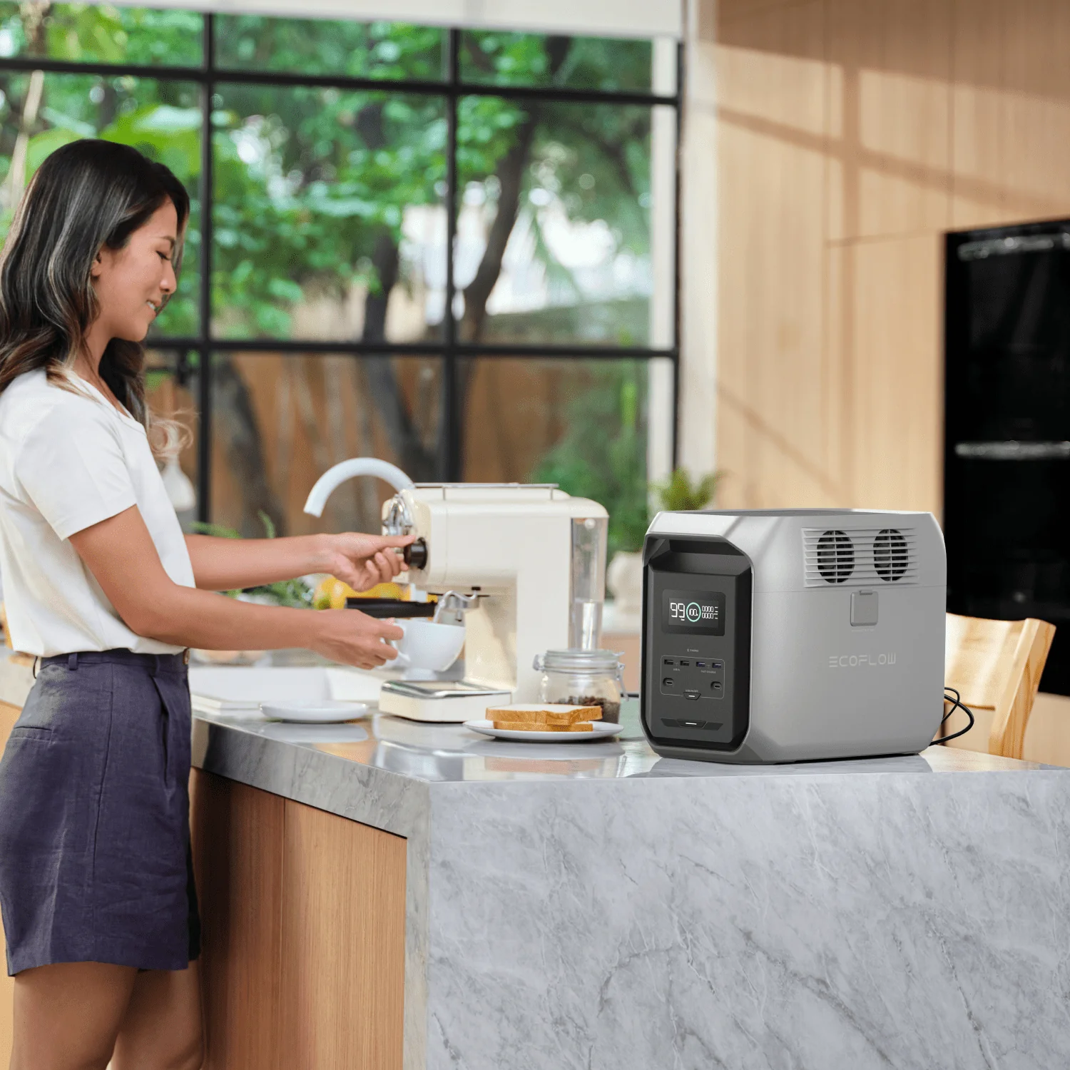 Ecoflow Delta 3 1500 - Gerador Inteligente portátil a bateria - Image 5