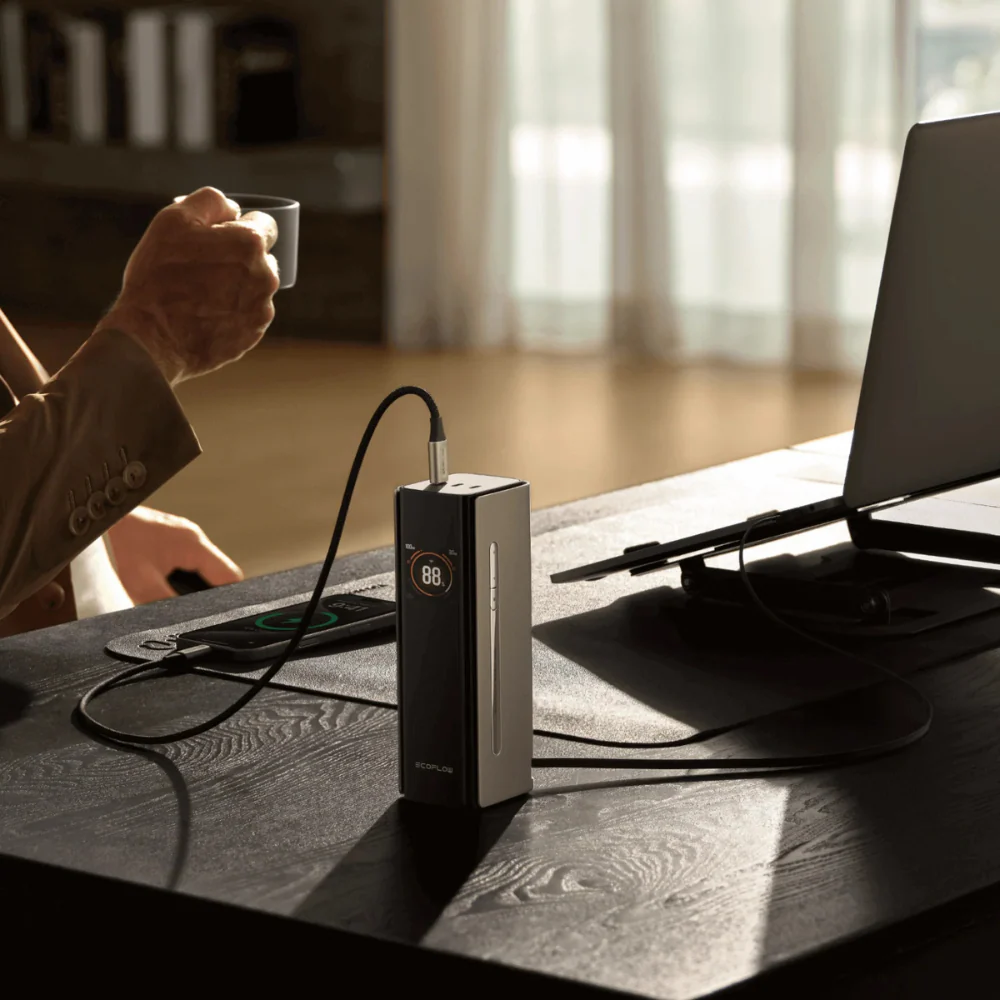Ecoflow Rapid Pro Power Bank 27650mAh 300W c/Cabo Integrado de 140W - Image 3