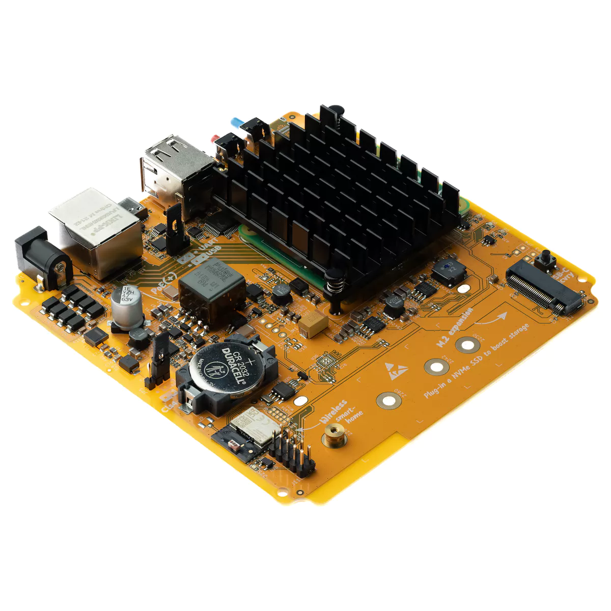 HomeAssistant Hub de Casa Inteligente para Raspberry Pi (CM4 / CM5 vendidos em separado) - Home Assistant Yellow PoE Kit - Image 2