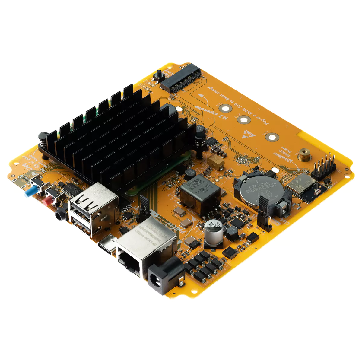 HomeAssistant Hub de Casa Inteligente para Raspberry Pi (CM4 / CM5 vendidos em separado) - Home Assistant Yellow PoE Kit - Image 4