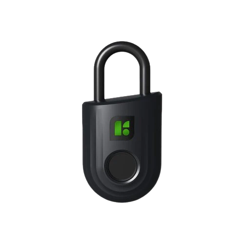 Igloohome Cadeado inteligente com impressão digital Padlock Lite Preto