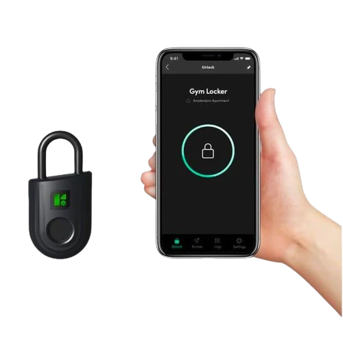 Igloohome Cadeado inteligente com impressão digital Padlock Lite Preto - Image 4