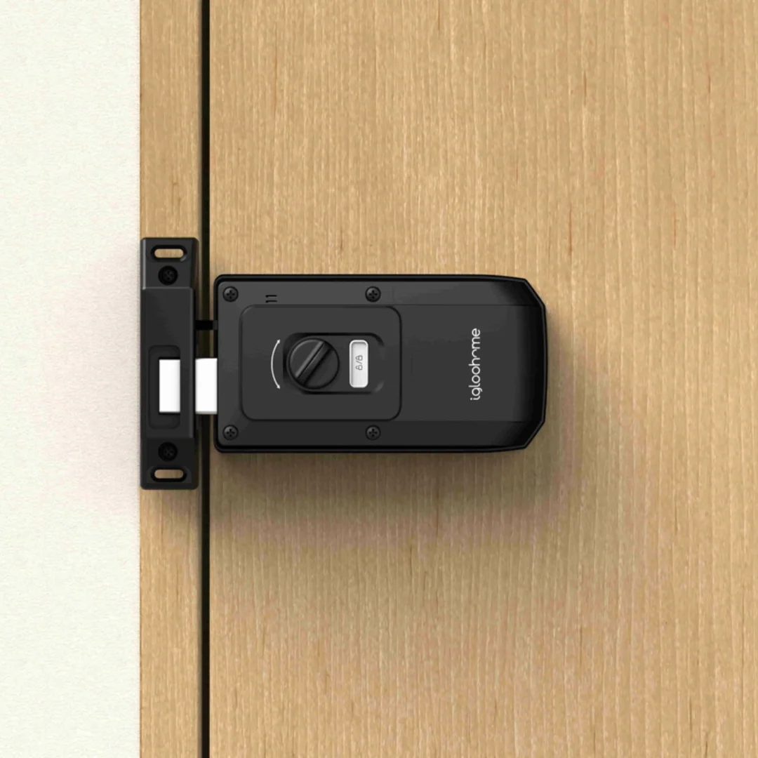 Igloohome Fechadura Inteligente Wooden Door Rim Lock