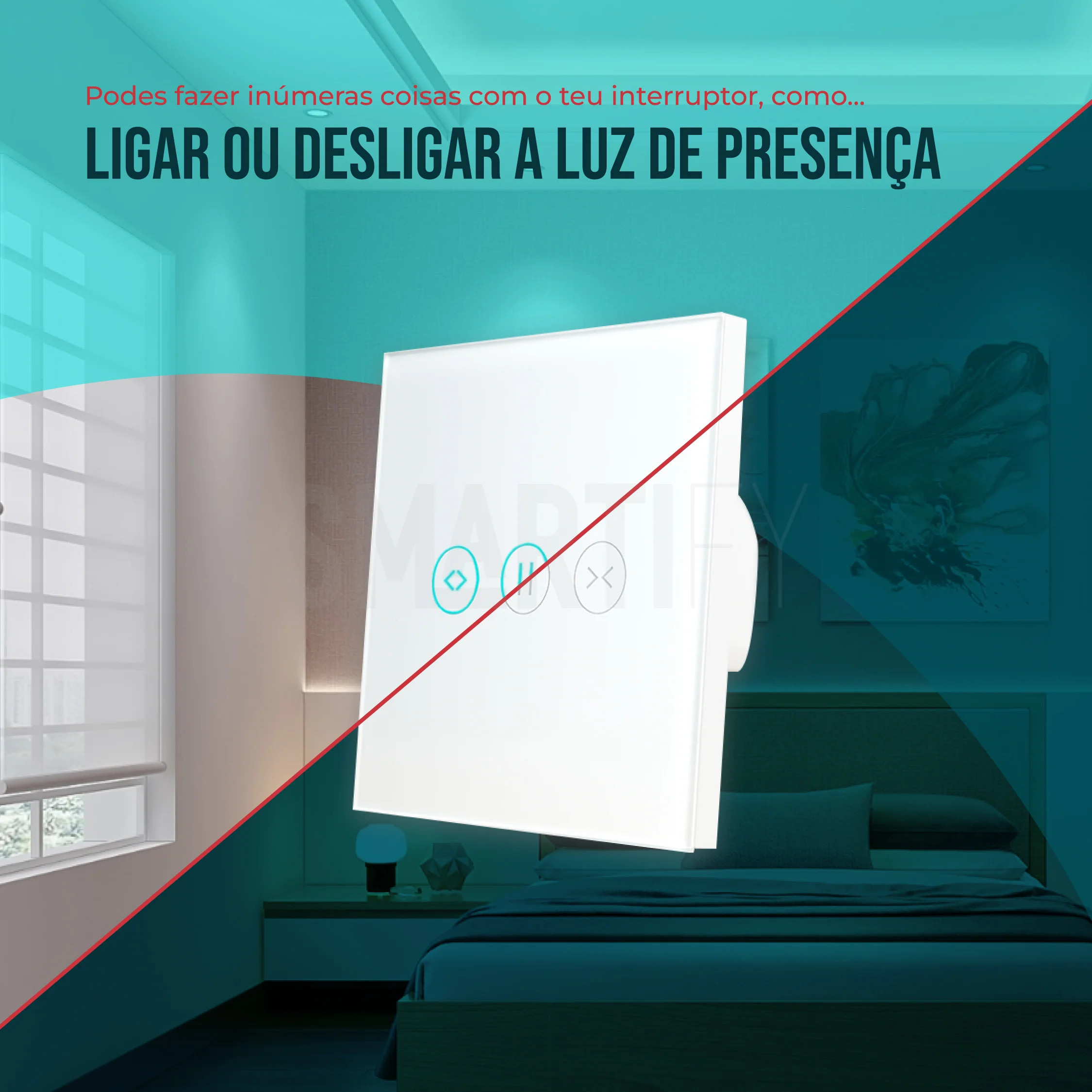 Interruptor de Estores Inteligente WiFi Smartify - Branco - Image 11
