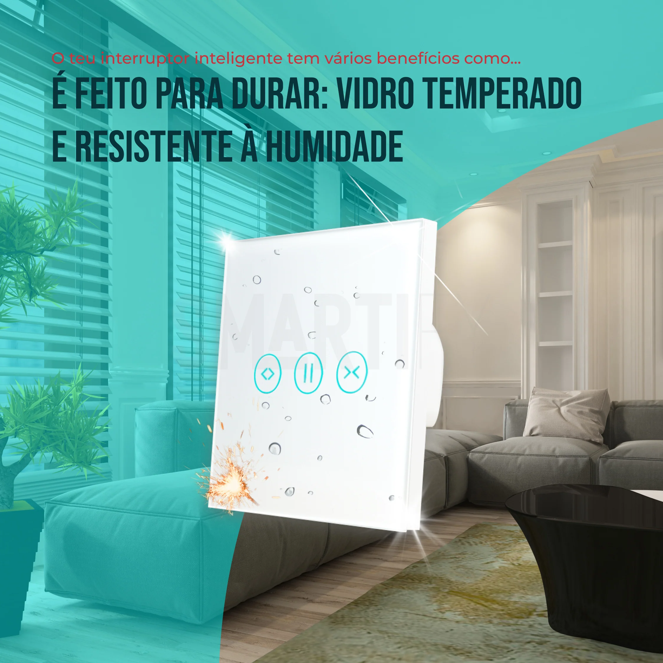 Interruptor de Estores Inteligente WiFi Smartify - Branco - Image 13