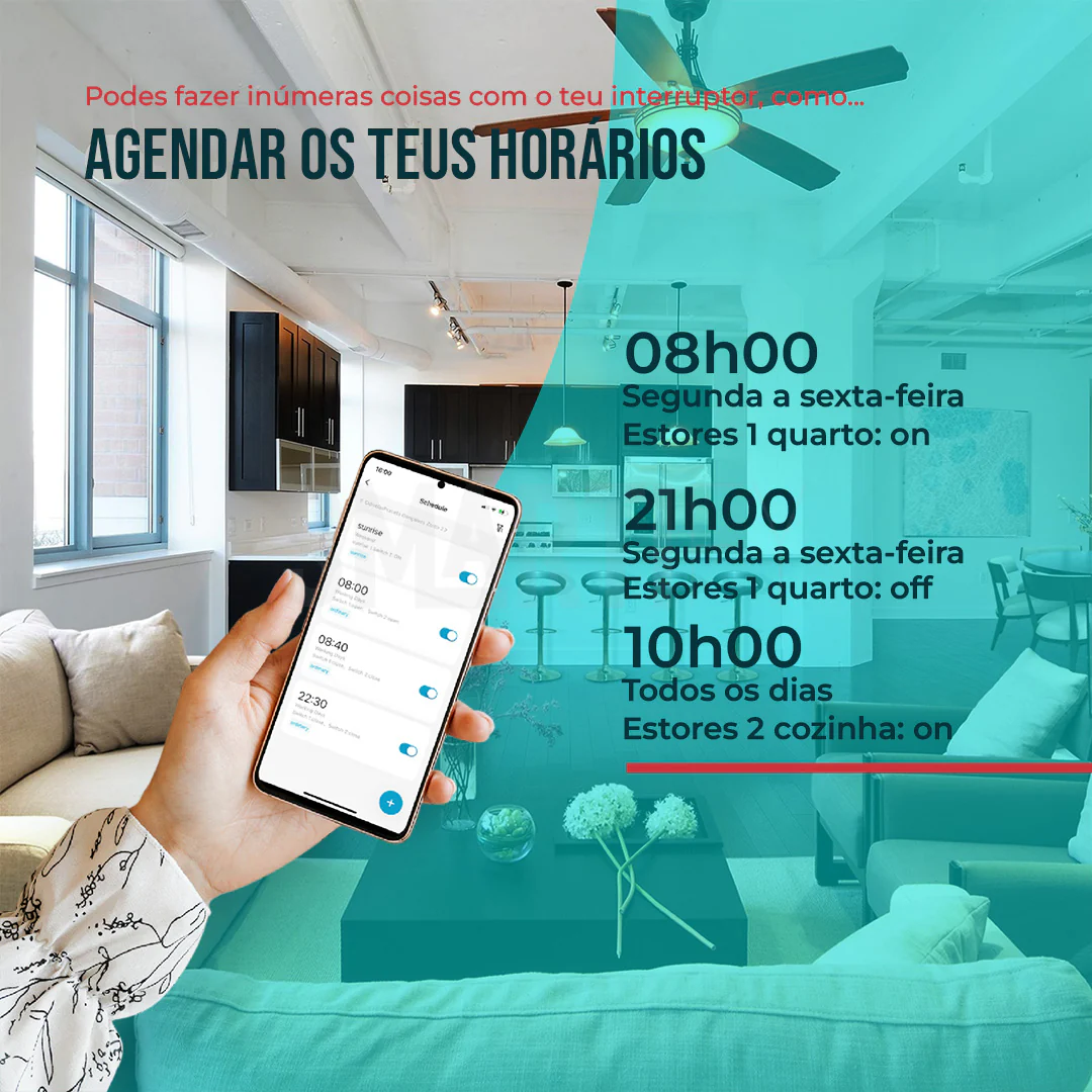 Interruptor de Estores Inteligente WiFi Smartify - Branco - Image 9
