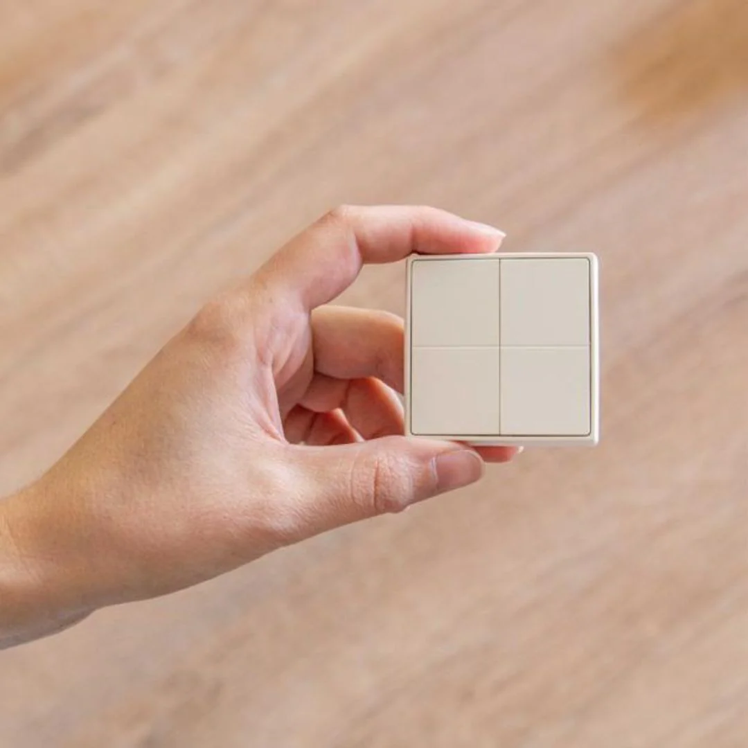 Interruptor inteligente de 4 botões Bluetooth - Shelly BLU Wall Switch 4 - Image 4