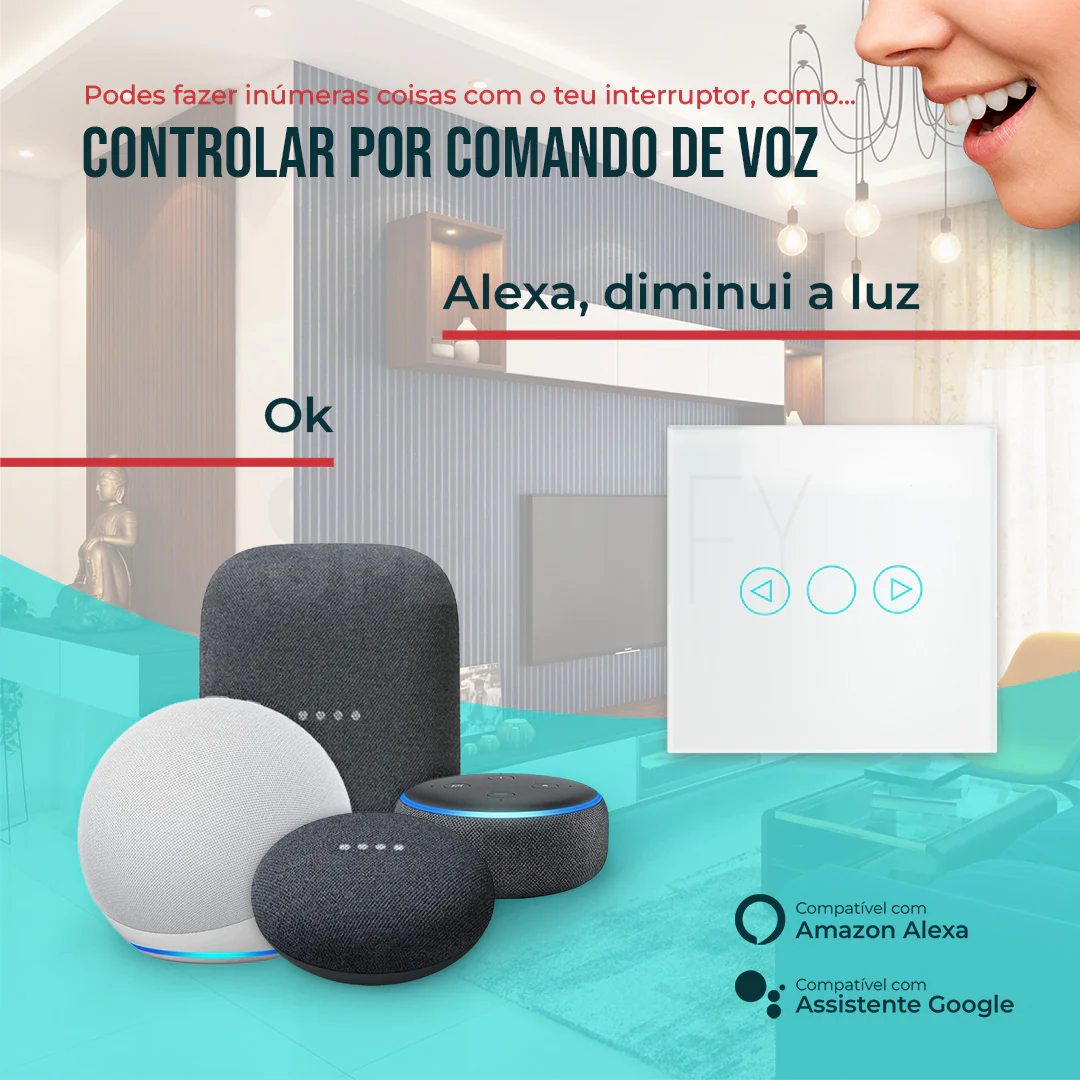 Interruptor Inteligente de Luz WiFi Dimmer Smartify - Branco - Image 7