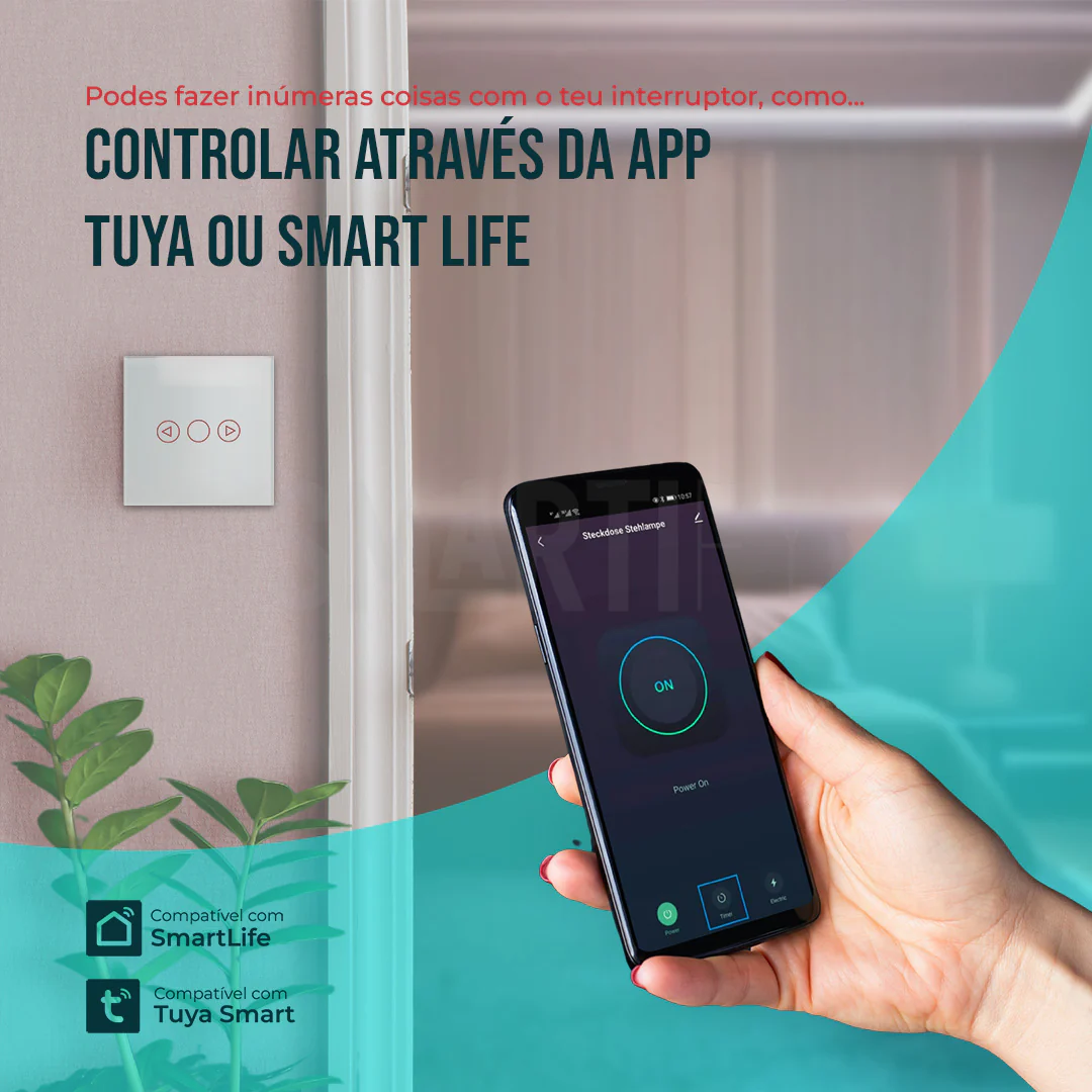 Interruptor Inteligente de Luz WiFi Dimmer Smartify - Branco - Image 8