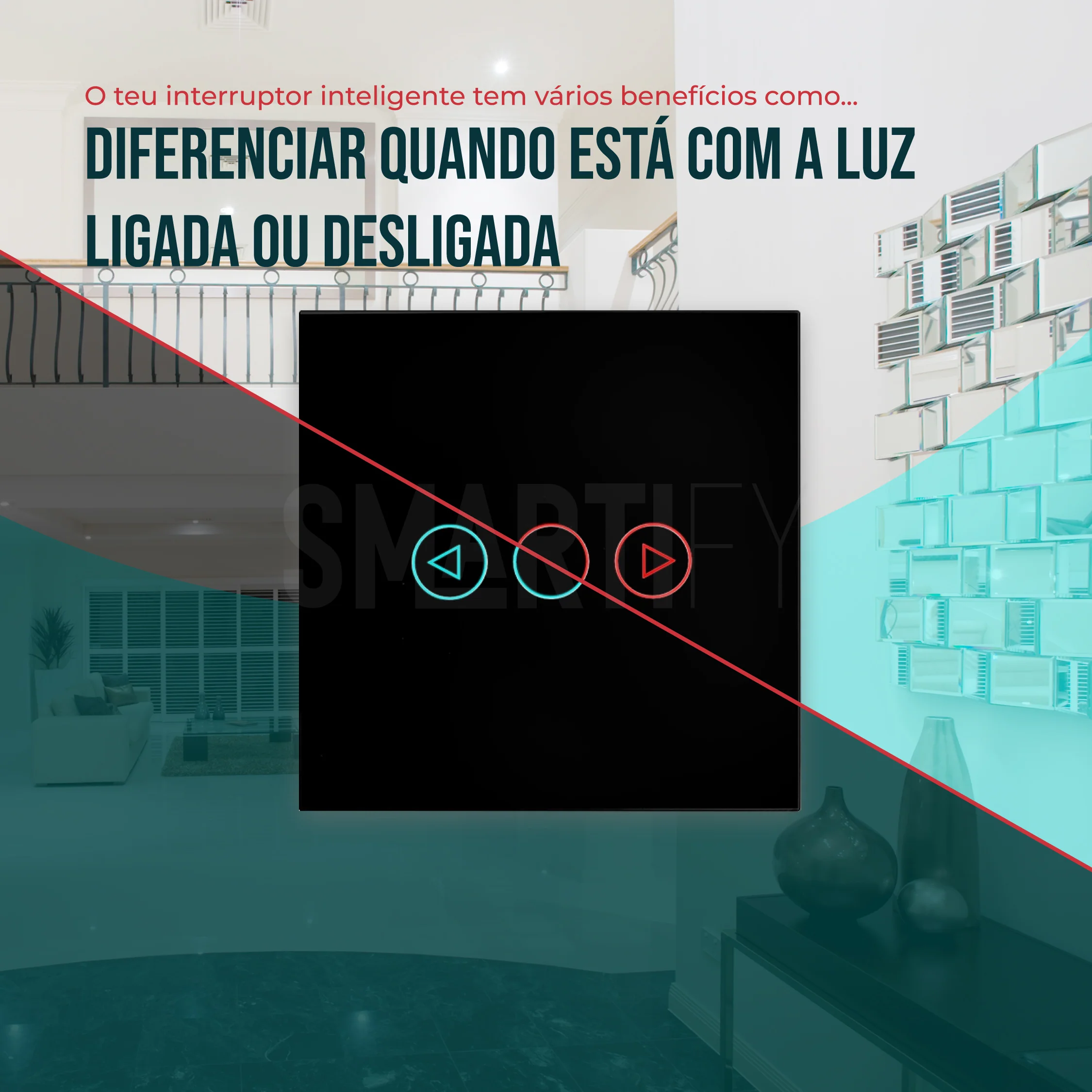Interruptor Inteligente de Luz WiFi Dimmer Smartify - Preto - Image 12