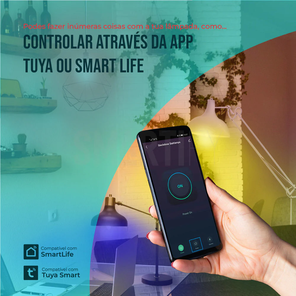 Lâmpada LED RGB - CCT (Cores + Branco) E14 Smart Zigbee Smartify - Image 10