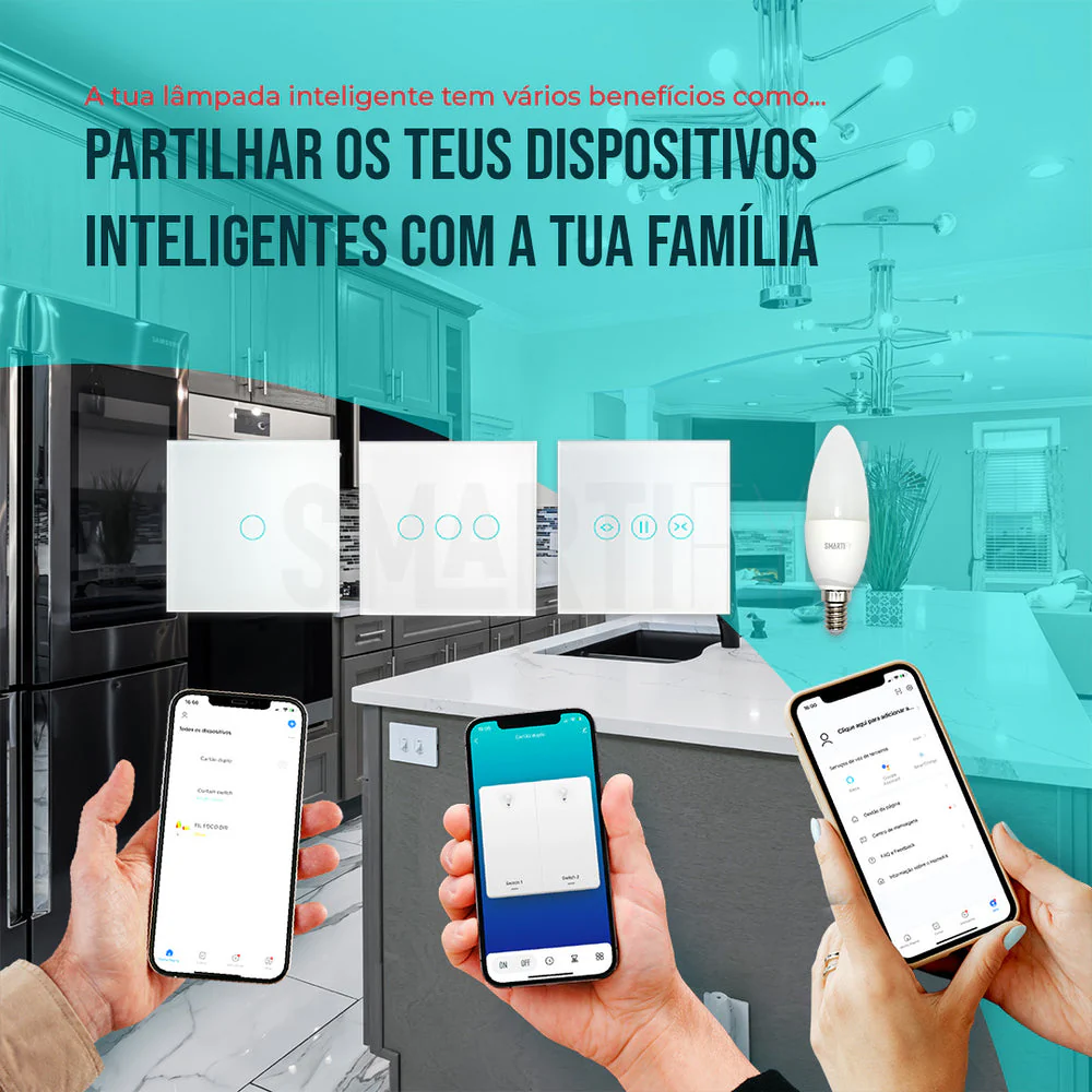 Lâmpada LED RGB - CCT (Cores + Branco) E14 Smart Zigbee Smartify - Image 11