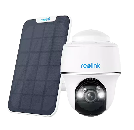 Reolink Câmara de vigilância IP (WiFi) Pan/Tilt 2K 5MP com painel solar IP65 - Reolink Argus B430