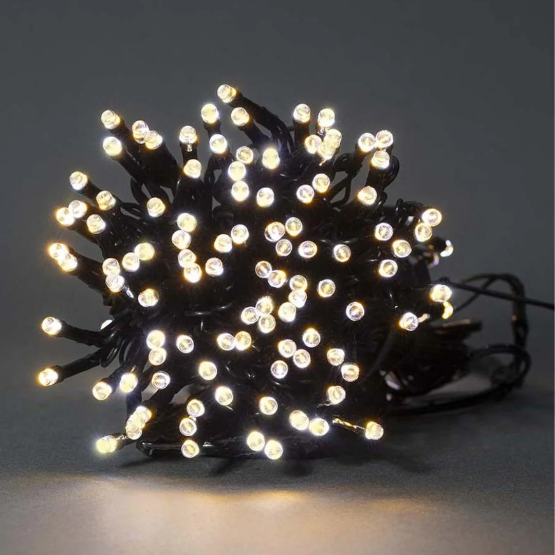 Nedis Luzes Decorativas Smart WIFI Branco Quente 200 Leds 20 m - WIFILX01W200 - Image 2
