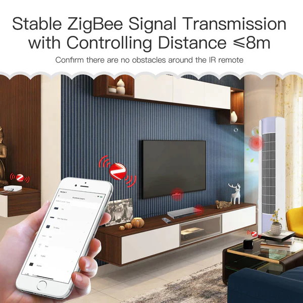 MOES Controlo remoto universal Infravermelhos IR Zigbee - Image 6