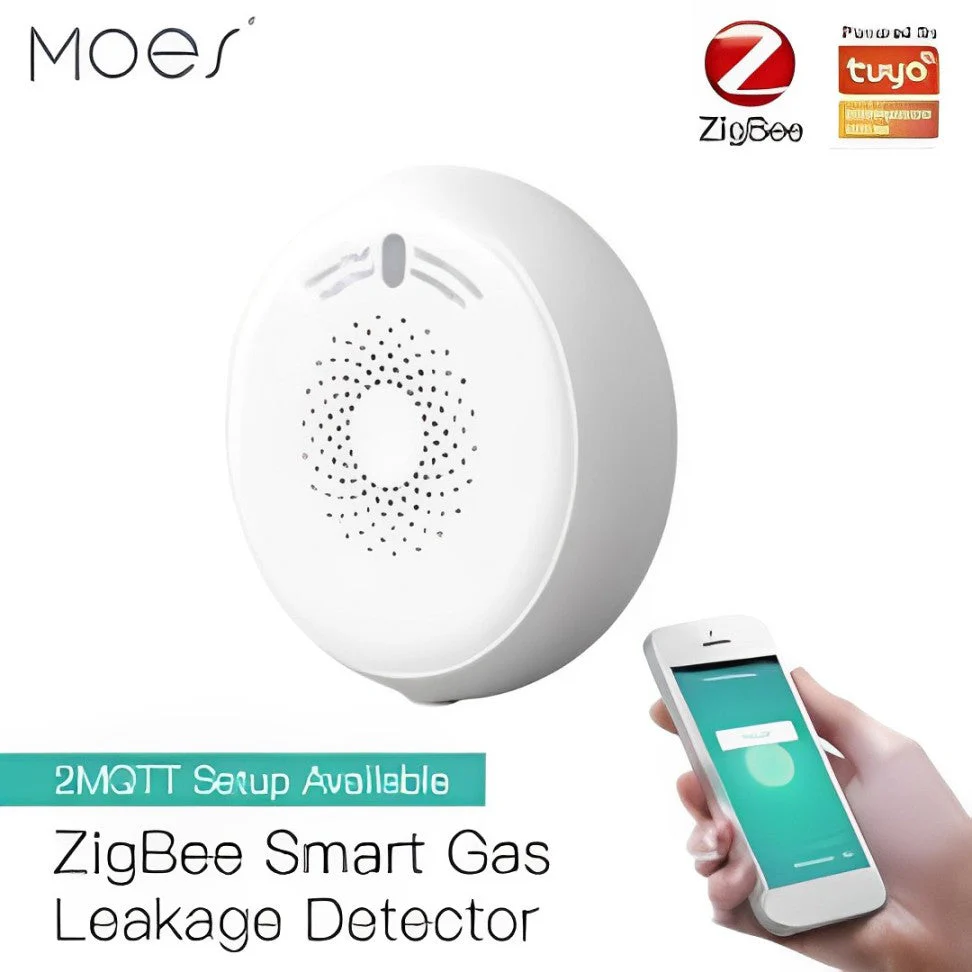 Mos Detetor de gases inflamáveis Smart Zigbee - Image 2