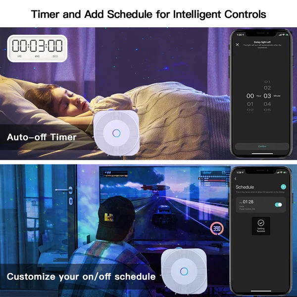 MOES Projetor quadrado Inteligente Smart Wifi - Image 4