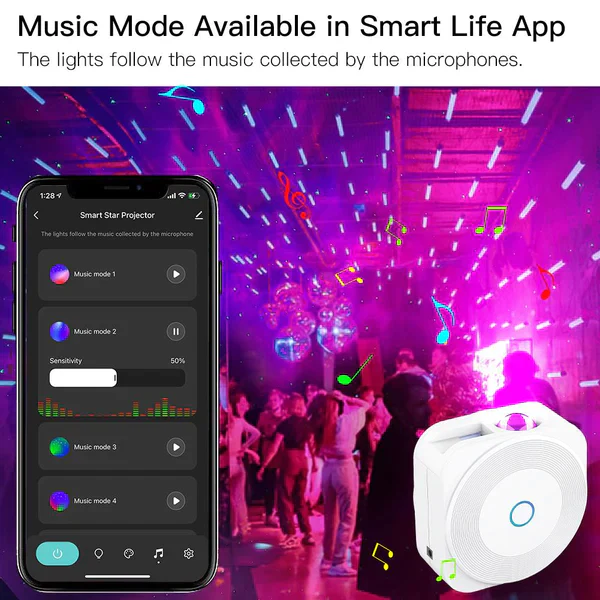 MOES Projetor quadrado Inteligente Smart Wifi - Image 5
