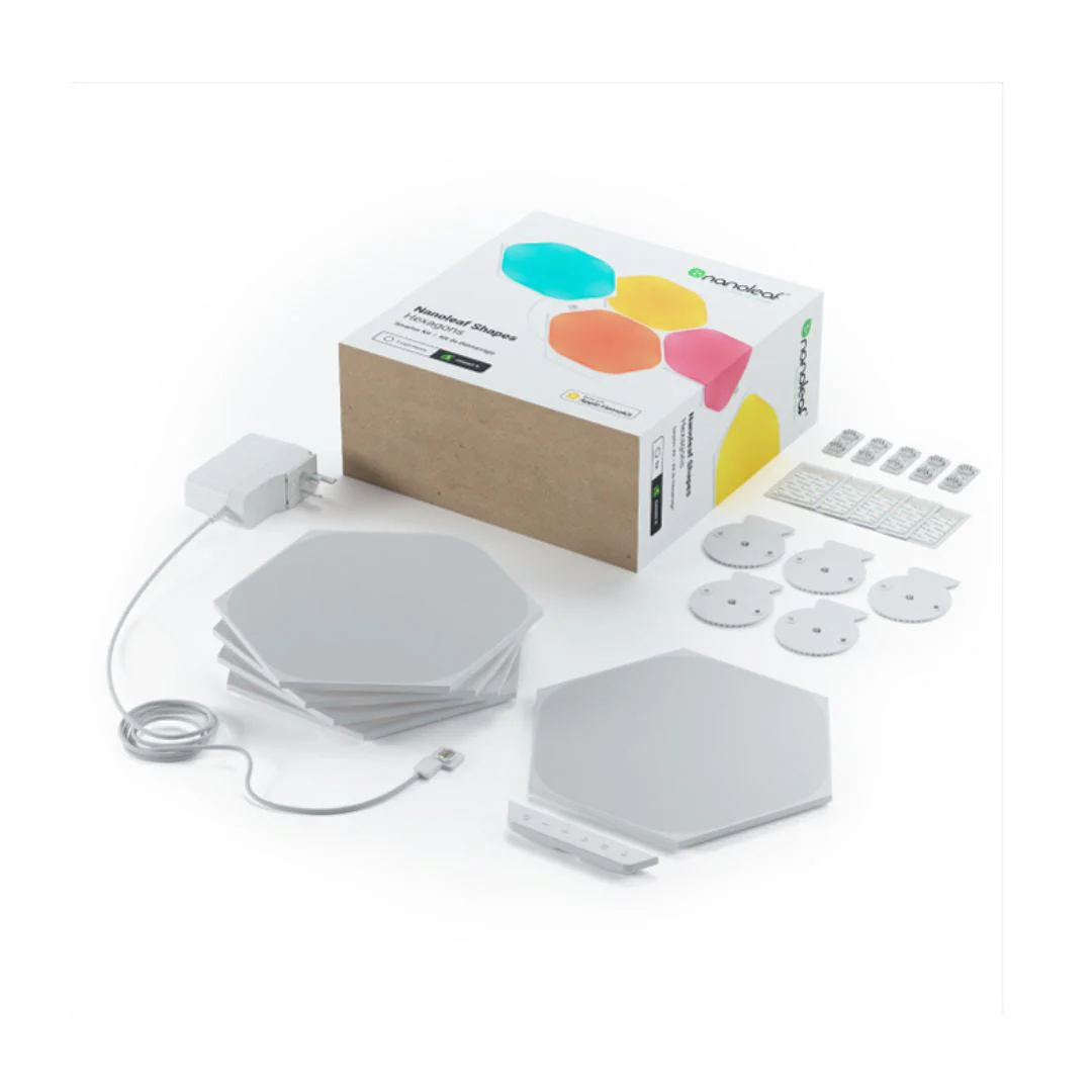 Nanoleaf Hexágonos Kit Inicial com 5 painéis - Image 2