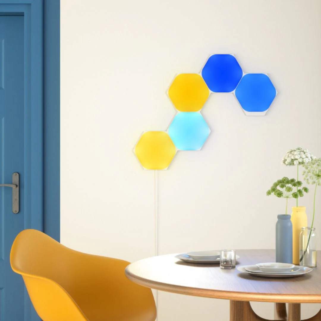 Nanoleaf Hexágonos Kit Inicial com 5 painéis - Image 3