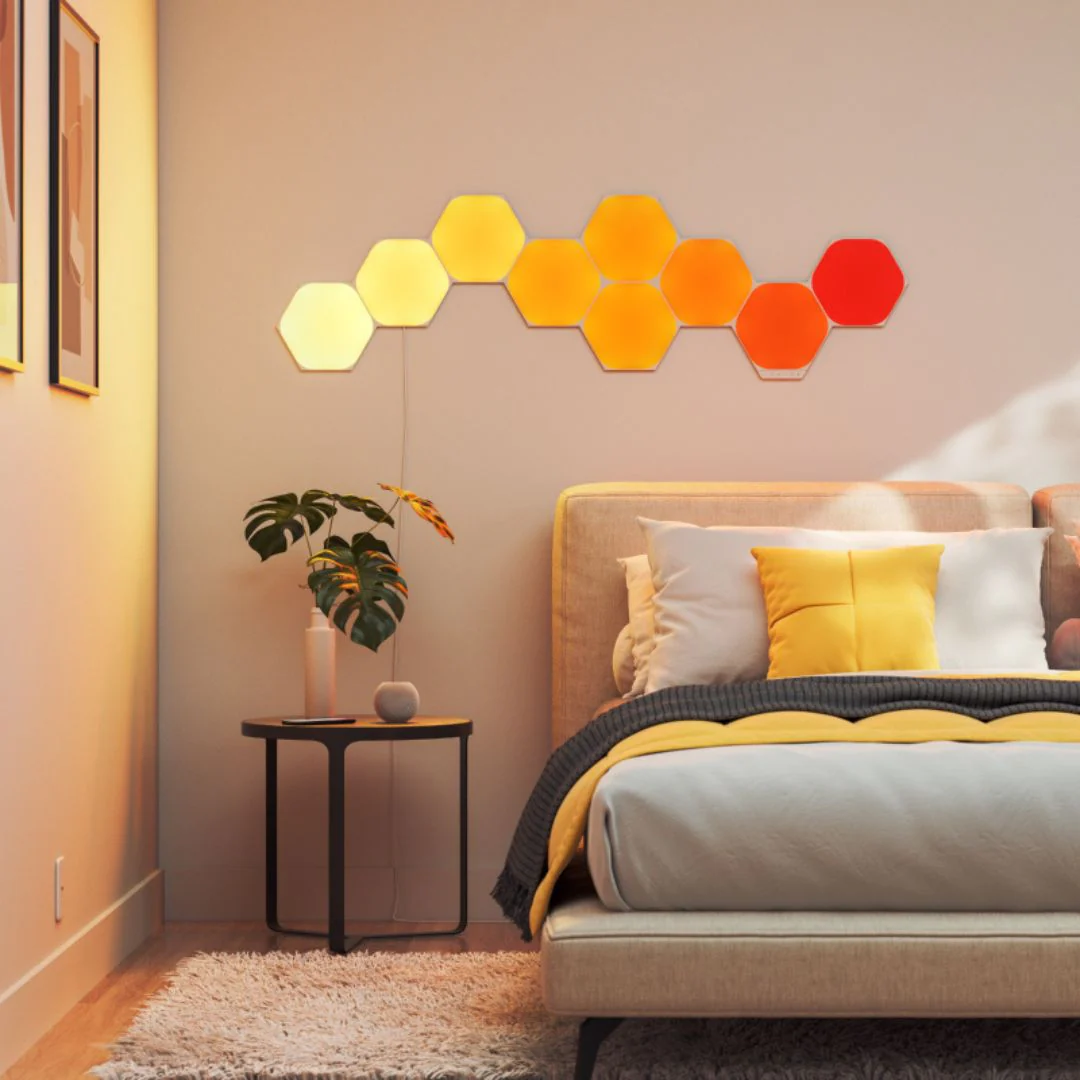 Nanoleaf Hexágonos Kit Inicial com 9 painéis - Image 3