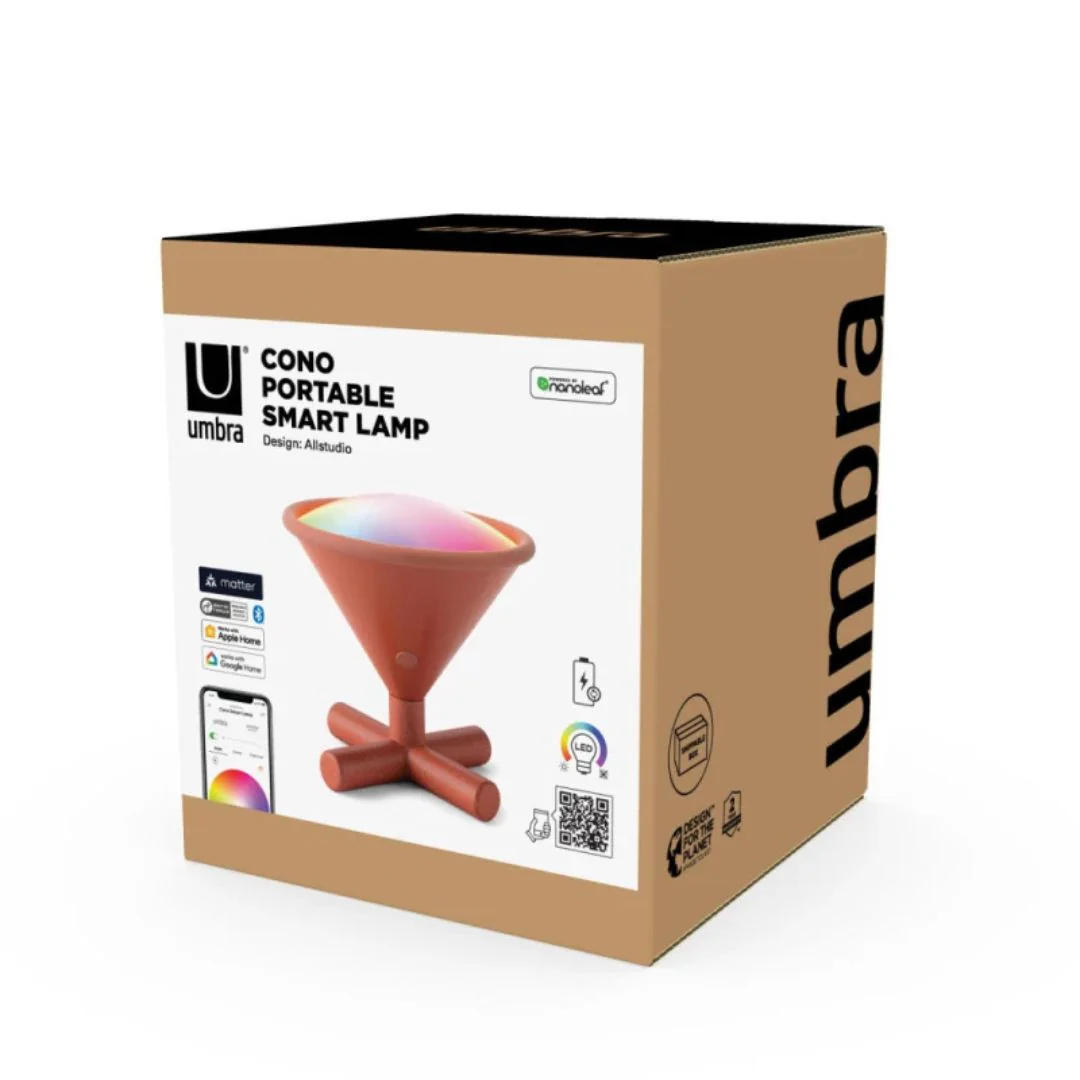 Nanoleaf Umbra Cono – Candeeiro Portátil Inteligente Laranja - Image 2