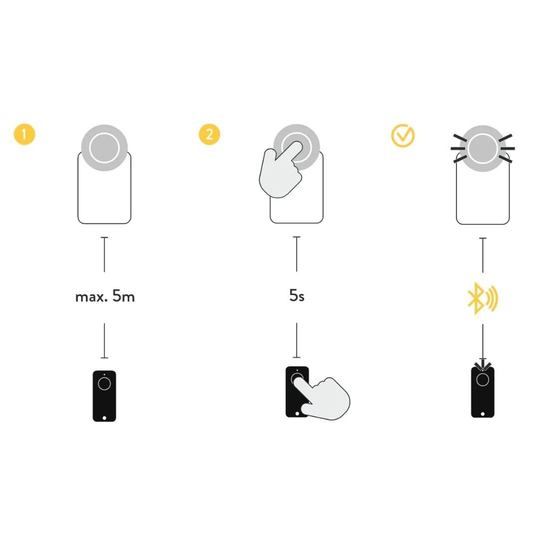 Nuki Fob - Comando para Nuki Smart Lock - Fechadura Inteligente - Image 3