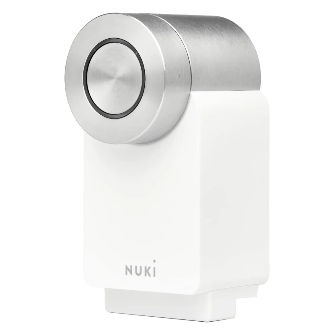 Nuki Smart Lock 4.0 Pro BT/WiFi/Matter/Thread - Fechadura Inteligente Digital Branco