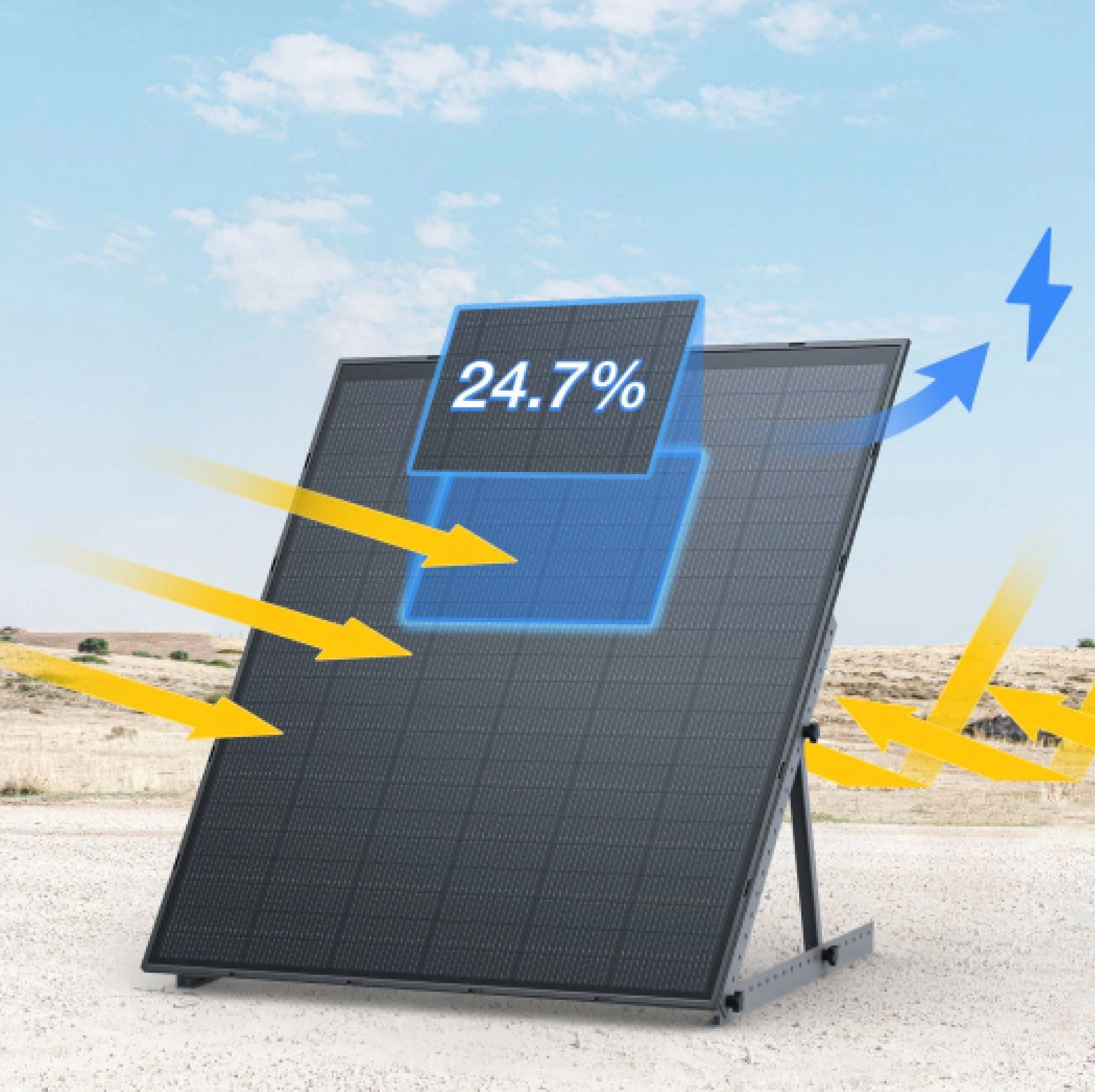 Ecoflow Painel Solar Rígido 250W (4 unidades) - Image 2