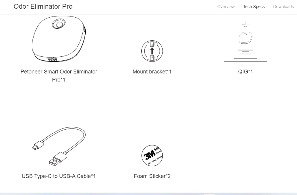 Petoneer Eliminador de Odores Pro - Bluetooth - Image 3