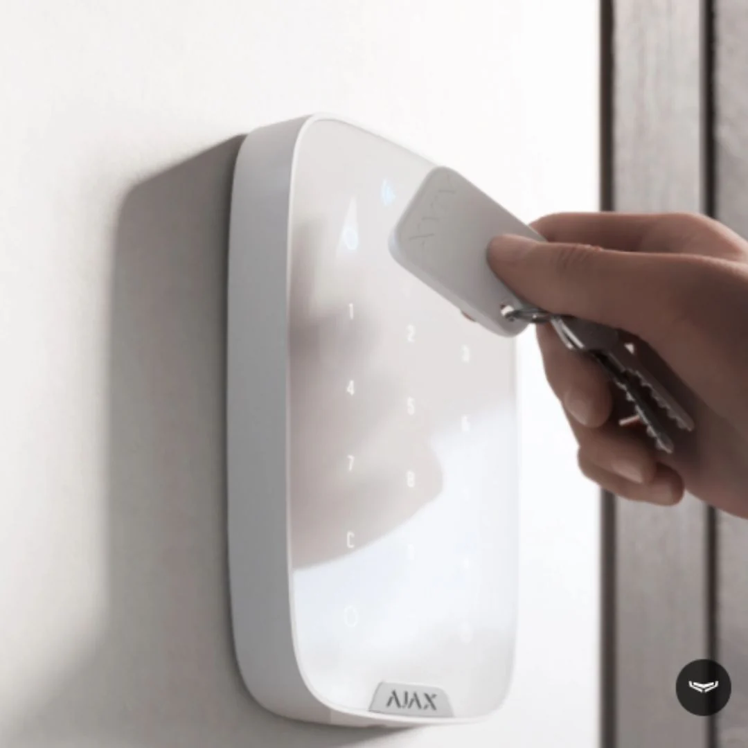 Ajax Porta-chaves RFID AJ-TAG-W - 13.56MHz (Mifare) em Branco - Image 3