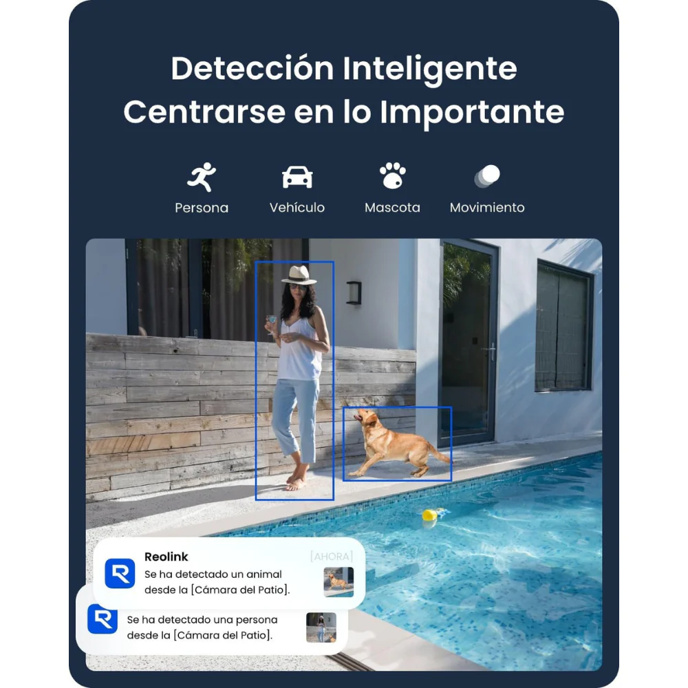 Reolink Camara Autónoma a Bateria c/ Painel Solar Wireless de 8MP e 4K com Focos de Luz - Reolink Argus PT Ultra - Image 9