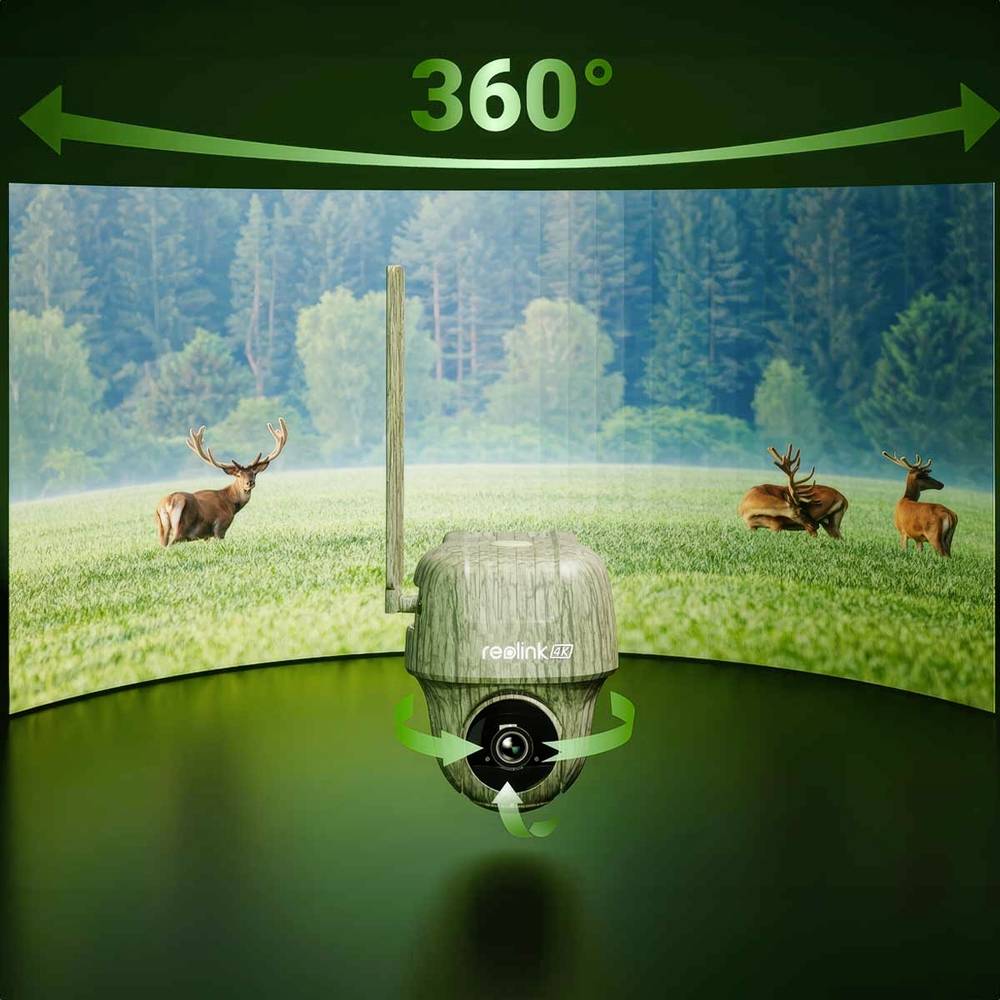 Reolink Go Series G450 Câmara de Segurança 4G LTE com Painel Solar - Image 6