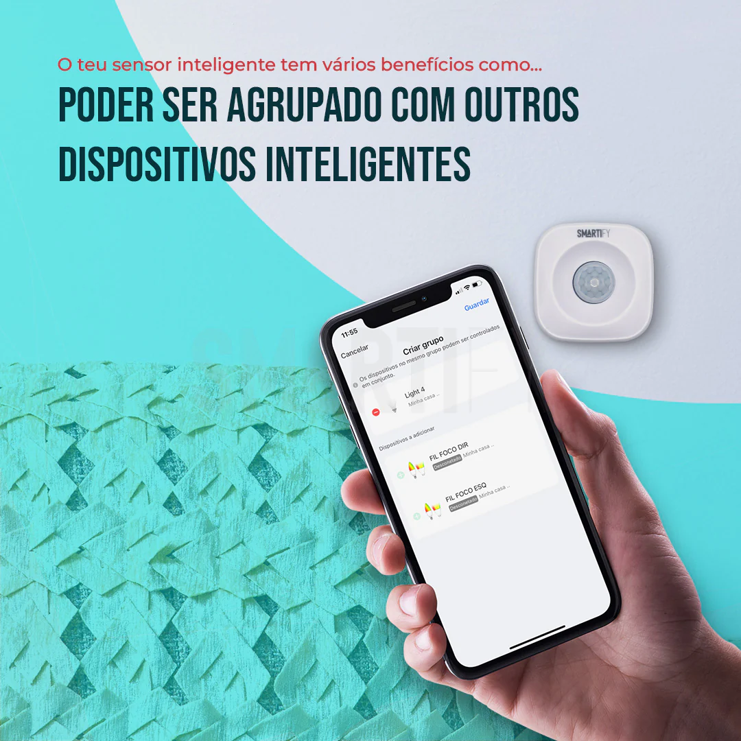 Sensor Inteligente de Movimento WiFi Smartify - Image 7