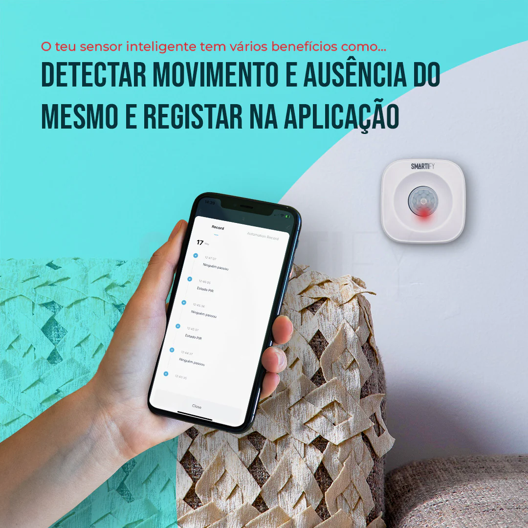 Sensor Inteligente de Movimento WiFi Smartify - Image 8